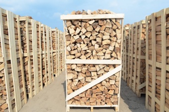 Дрова колотые